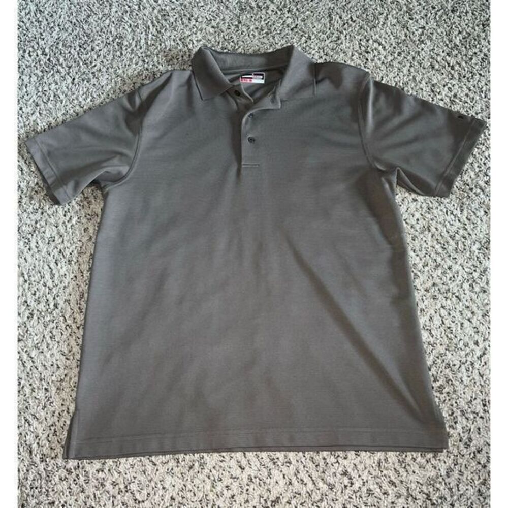 Grand‎ Slam Brown polo size large